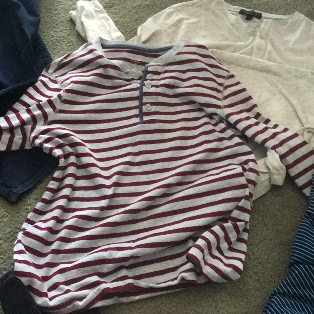 Bundle of 3 long sl. Henleys